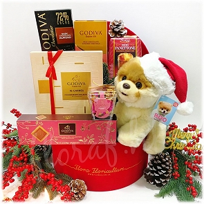 X4 聖誕Hamper - Godiva朱古力 及可愛聖誕Boo X4 聖誕Hamper - Godiva朱古力 及可愛聖誕Boo